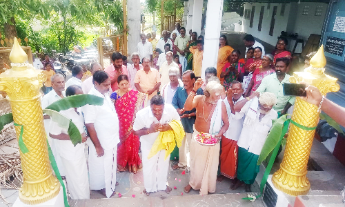 ஸ்ரீ பாலமுருகன் கோவிலில் அஷ்டபந்தன சிலை திறப்பு