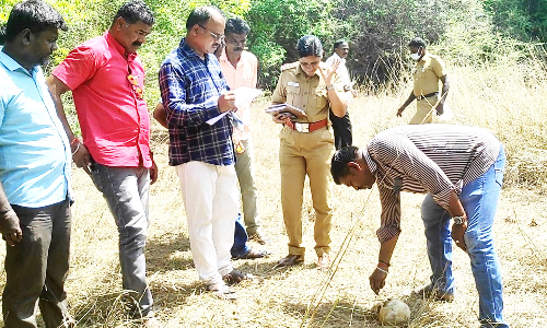 வாலிபர் எரித்துக் கொலை