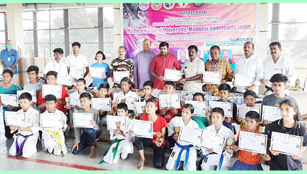 மதுரையில் சிலம்பம்-வளரி கருத்தரங்கு மதுரையில் சிலம்பம்-வளரி கருத்தரங்கு