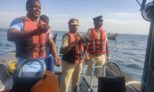 கடலூர் மாவட்டத்தில்  தீவிரவாதிகள் ஊடுருவலை தடுக்க  பாதுகாப்பு ஒத்திகை போலீசார் தீவிர கண்காணிப்பு