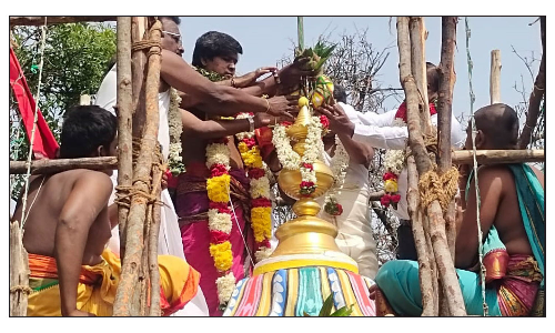 ஊத்தங்கரை அருகே   பாம்பாற்று அம்மன் கோவில் கும்பாபிஷேக விழா
