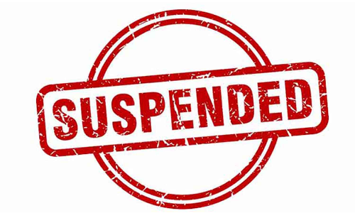 சூளகிரி அருகே  அரசு பள்ளி ஆசிரியர் சஸ்பெண்ட்