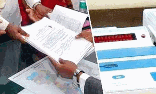 இடைத்தேர்தல்  வேட்பு மனுக்கள் இன்று பரிசீலனை