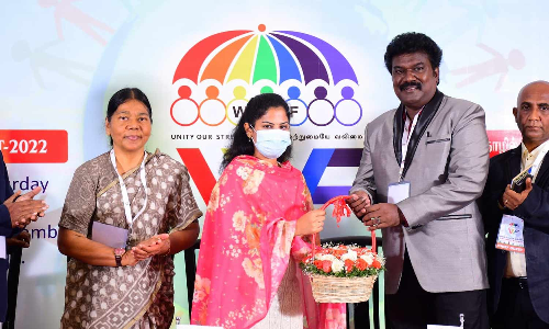 சர்வதேச தொழில்முனைவோர் வர்த்தக மாநாடு- மேயர் பிரியா ராஜன் தொடங்கி வைத்தார்