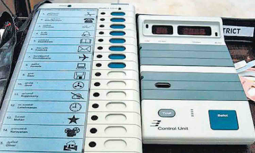 பழுதான மின்னணு வாக்குப்பதிவு எந்திரங்களை சென்னைக்கு அனுப்பி வைக்க உத்தரவு