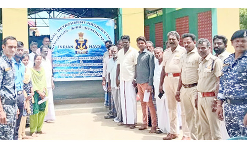 மீனவர்களுக்கான விழிப்புணர்வு பயிற்சி