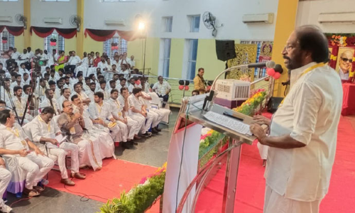 பா. ஜனதாவின் குதிரை பேரத்தால் ஜனநாயகம் கேள்விக்குறியாகி விட்டது- திருச்சி சிவா எம்.பி. பேட்டி