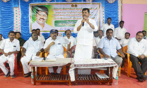 தொழிலாளர்களுக்கு ஓர் ஆண்டில்  ரூ.400 கோடி மதிப்பில் நலத்திட்ட உதவிகள்-  தலைவர் பொன்.குமார் தகவல்