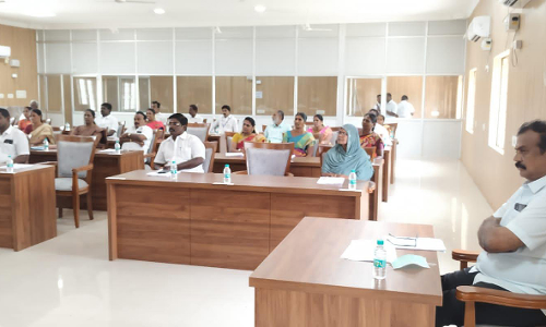 கோவில்பட்டி நகர்மன்ற கூட்டத்தில் தொடக்கமாக தமிழ்த்தாய் வாழ்த்து பாட வேண்டும்-துணைத்தலைவர் ஆர்.எஸ்.ரமேஷ் கோரிக்கை