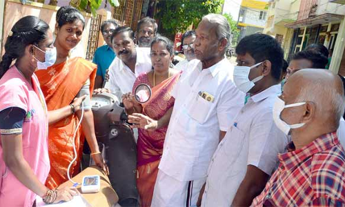 மேயர், ஆணையாளர் ஆய்வு