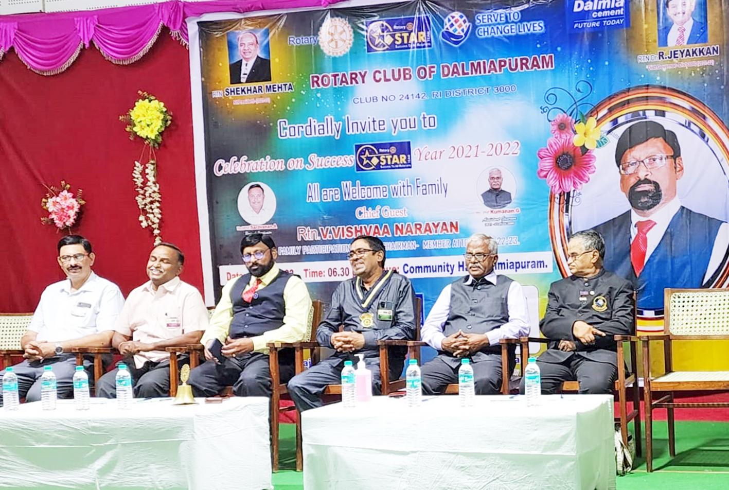 டால்மியாபுரம் ரோட்டரி சங்கம் சார்பில் நிறைவு விழா