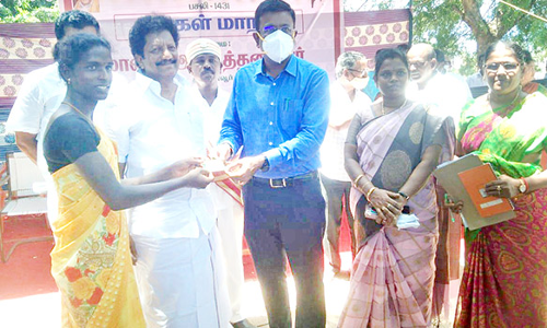 ஜமாபந்தியில் பெற்ற மனுக்களுக்கு 10 நாட்களில் தீர்வு - கலெக்டர் பேச்சு