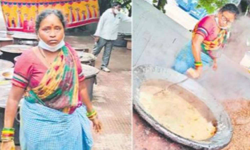 பிரதமர் மோடிக்கு தெலுங்கானா உணவுகளை சமைத்து அசத்த தயாராகும் பெண்
