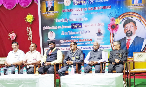 டால்மியாபுரம் ரோட்டரி சங்கம் சார்பில் நிறைவு விழா