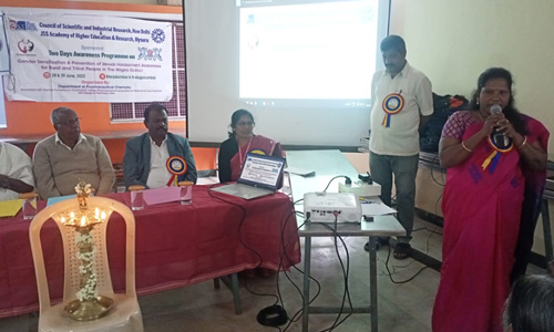 ஊட்டியில் ஆதிவாசி மக்களுக்கு விழிப்புணர்வு நிகழ்ச்சி