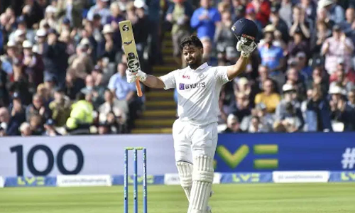 இங்கிலாந்திற்கு எதிரான 5வது டெஸ்ட் கிரிக்கெட்- சதம் அடித்தார் ரிஷப் பண்ட்
