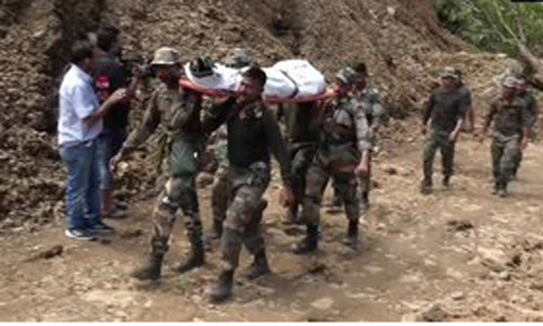 மணிப்பூர் நிலச்சரிவு - பலி எண்ணிக்கை 20 ஆக அதிகரிப்பு