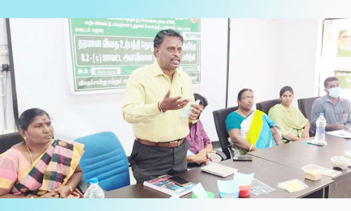 விதை உற்பத்தி பயிற்சி முகாம்