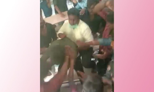 தனியார் கல்லூரி மாணவர்கள் மோதல்