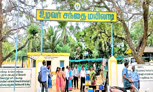 வடசேரி-மயிலாடி உழவர் சந்தைகளில் தோட்டக்கலை கூடுதல் இயக்குநர் ஆய்வு