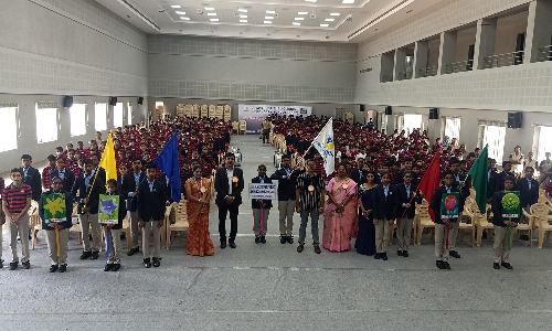 ஏ.வி.பி. டிரஸ்ட் பப்ளிக் பள்ளியில் மாணவர் மன்றம் தொடக்க விழா