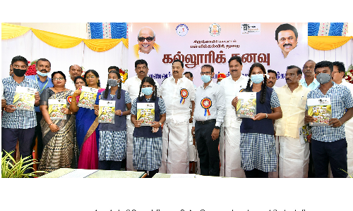 அரசு பள்ளிகளில் மாணவர் சேர்க்கை விகிதம் அதிகரித்துள்ளது-  அமைச்சர்  ஆர்.காந்தி தகவல்