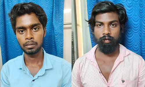 பண்ருட்டி அருகே: தாய், மகளுக்கு பாலியல் தொந்தரவு:   2 வாலிபர்கள் போக்சோவில் கைது