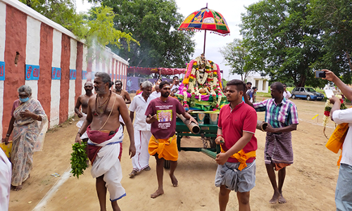 மாணிக்கவாசகர் சப்பரத்தில் பவனி