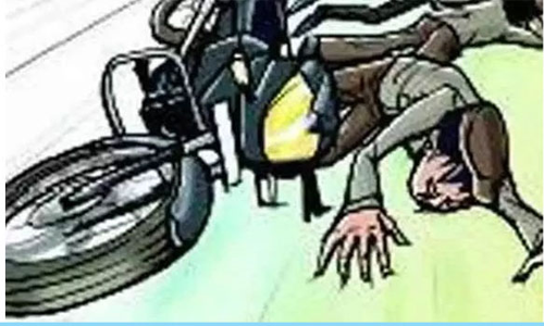 பைக் விபத்தில் தொழிலாளி பரிதாப சாவு