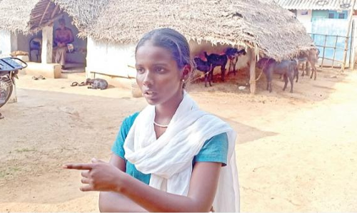 மகாராஷ்டிரா மாநில பாடப் புத்தகத்தில் புதுக்கோட்டை மாணவி