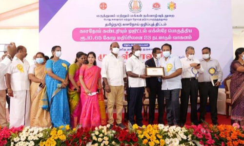 கோவில்பட்டி ரோட்டரி சங்கத்திற்கு பாராட்டு சான்றிதழ்