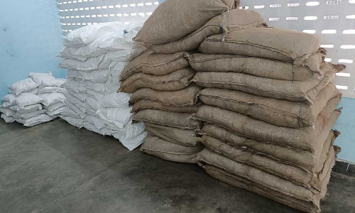 குடோனில் பதுக்கி வைத்த புகையிலை பொருட்கள் பறிமுதல்