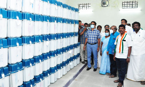 பழுதடைந்த வாக்குப்பதிவு எந்திரங்கள் பெங்களூருக்கு அனுப்பி வைப்பு