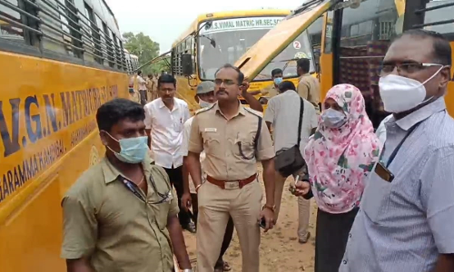 175 பள்ளி வாகனங்கள் ஆய்வு