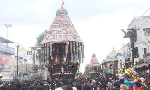 சிதம்பரம் நடராஜர் கோவில் ஆனி திருமஞ்சன தேரோட்டம்: ஆயிரக்கணக்கான பக்தர்கள் பங்கேற்பு