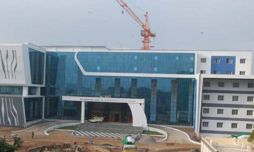 திருப்பூர் அரசு மருத்துவக்கல்லூரி கட்டுமான பணிகள்  தீவிரம் - அடுத்த மாதம் பயன்பாட்டுக்கு கொண்டு வர திட்டம்