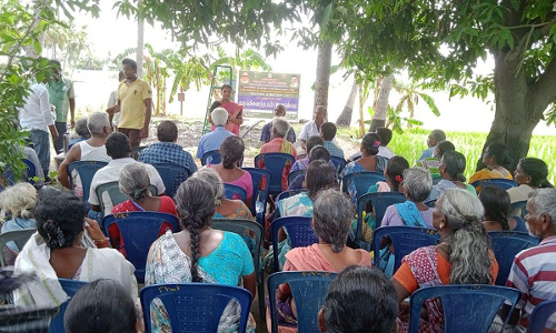 சங்கராபுரம் அருகே ஒருங்கிணைந்த பயிர் மேலாண்மை  குறித்த விவசாயிகள் பயிற்சி