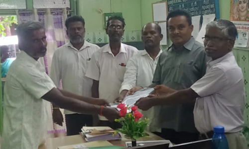 தா.பேட்டை சிட்டிலரை ஊராட்சி 9-வது வார்டு உறுப்பினர் போட்டியின்றி தேர்வு