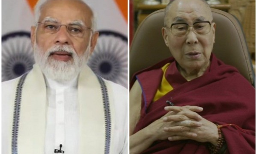 தலாய் லாமாவுக்கு பிரதமர் மோடி பிறந்தநாள் வாழ்த்து