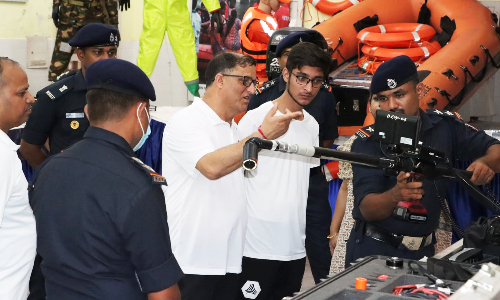 தேசிய பேரிடர் மீட்பு படையில் தென்மண்டல டி.ஐ.ஜி. ஆய்வு