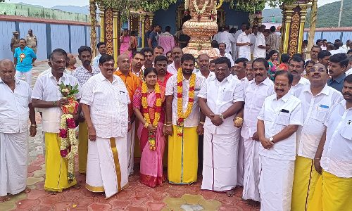 200 ஆண்டுகள் பழமையான திரவுபதி அம்மன் கோவில் கும்பாபிஷேகம்