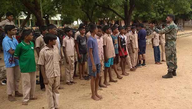 குமாரபாளையம் அரசு பள்ளியில் புதிதாக என்.சி.சி மாணவர்கள் தேர்வு குமாரபாளையம் அரசு பள்ளியில் புதிதாக என்.சி.சி மாணவர்கள் தேர்வு