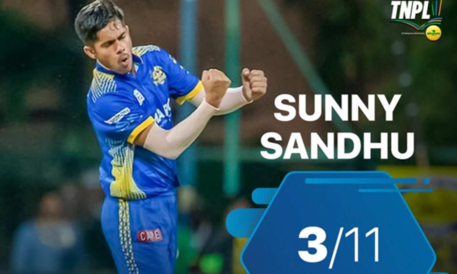 டிஎன்பிஎல் கிரிக்கெட்: மதுரை அணிக்கு 123 ரன்கள் இலக்கு நிர்ணயித்தது திண்டுக்கல் டிராகன்ஸ்