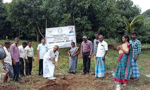 வல்லம் ஊராட்சியில் பழைய நீர்நீலைகள் சீரமைப்பு பணிகள் தொடக்கம்