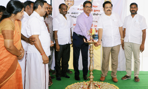 அரசு கலைக்கல்லூரியை முதல்-அமைச்சர் மு.க.ஸ்டாலின் காணொளி காட்சி மூலம் திறப்பு