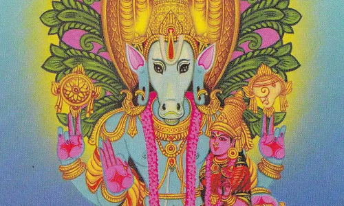 சரஸ்வதியின் குருவான ஹயக்ரீவர்