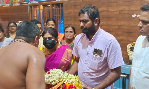 நூறுஆண்டுகளுக்கு பிறகு நடை பெற்ற பூலாம்பாடி ஸ்ரீதிரௌபதி அம்மன் கோவிலில் மண்டல பூஜை தொடக்கம்