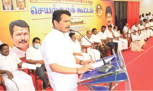 கோவைக்கு வருகை தரும் மு.க.ஸ்டாலினுக்கு உற்சாக வரவேற்பு