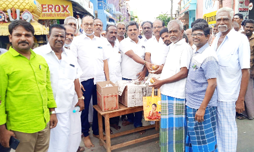 விஷ்ணுபிரசாத் எம்.பி.பிறந்த நாள் விழா