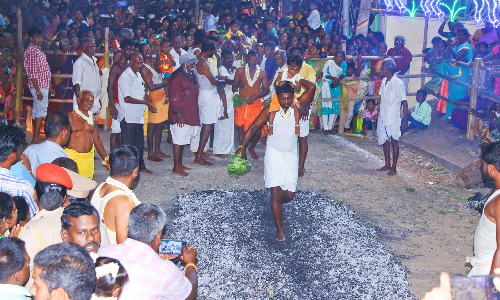 திரவுபதியம்மன் கோவிலில் தீமிதி திருவிழா